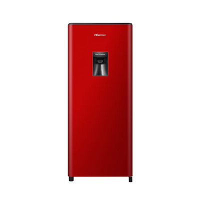 Hisense 177L Single Door Fridge Water Dispenser H235RRE-WD Red