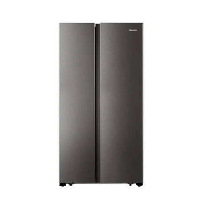 Hisense 516L Side by Side Fridge Freezer Inox H670SIT