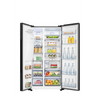 Hisense 535L Black Side By Side Fridge Freezer H700SMIIDL