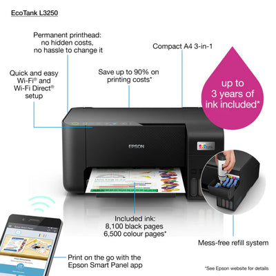 Epson EcoTank L3250 Printer