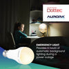 Aurora Emergency LED Light Bulb B22 | Rechargeable Backup 2 Pack